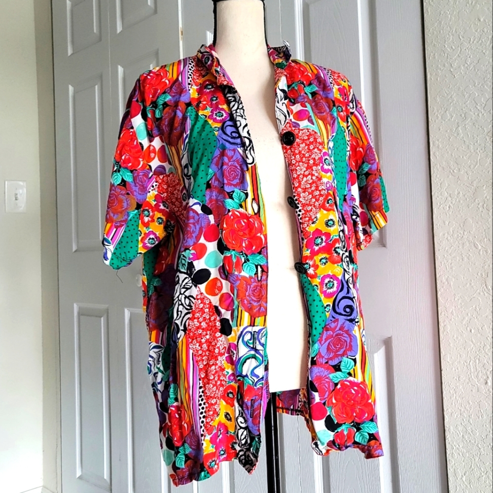 💥 Vintage Rare Popovitch Blouse